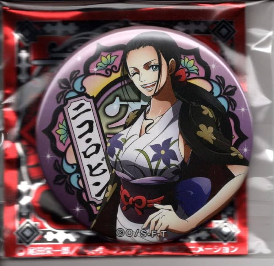 ワンピース ニコ・ロビン 缶バッジ