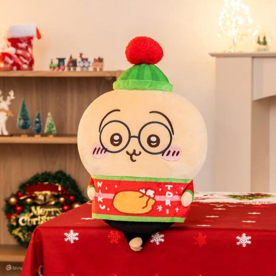 ちいかわ クリスマスBIGぬいぐるみ ハチワレ うさぎ ちいかわ Amazon