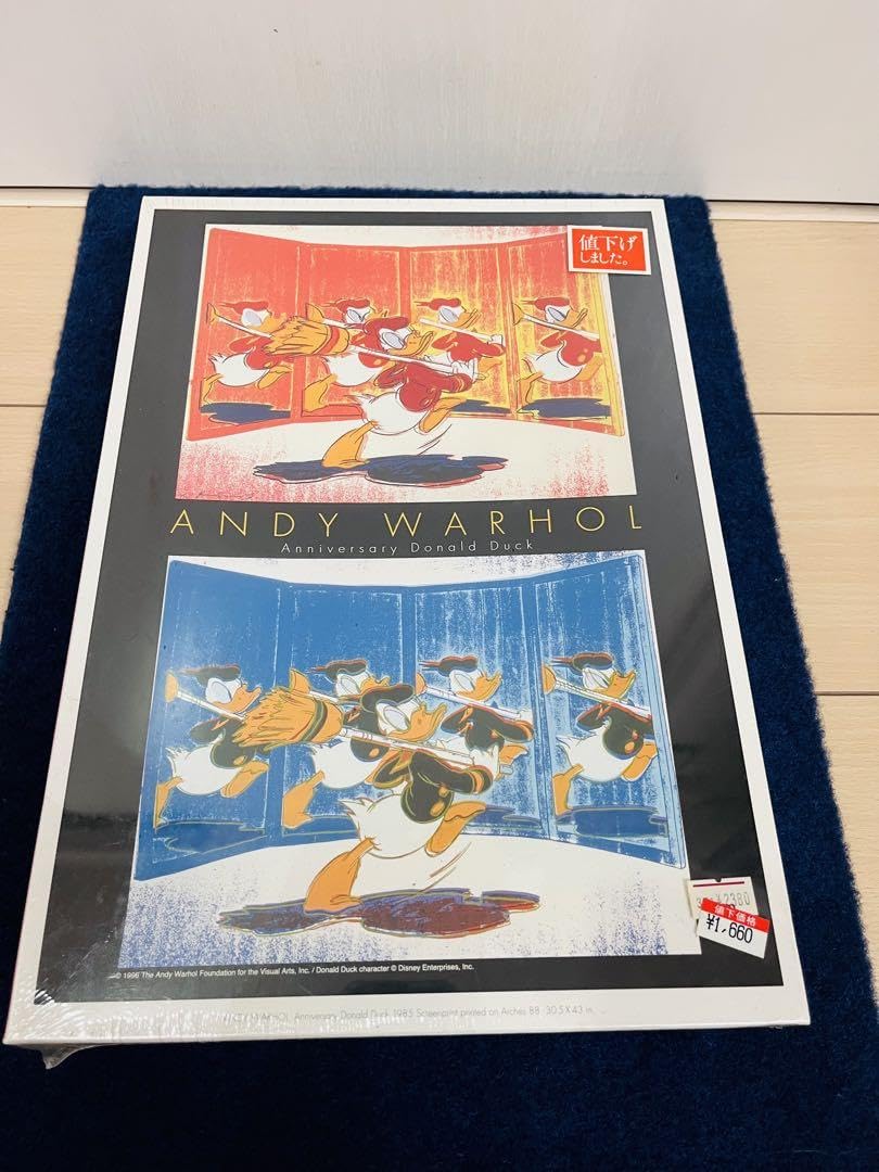 未開封】アンディー・ウォーホル『アニバーサリードナルドダッグ』1000