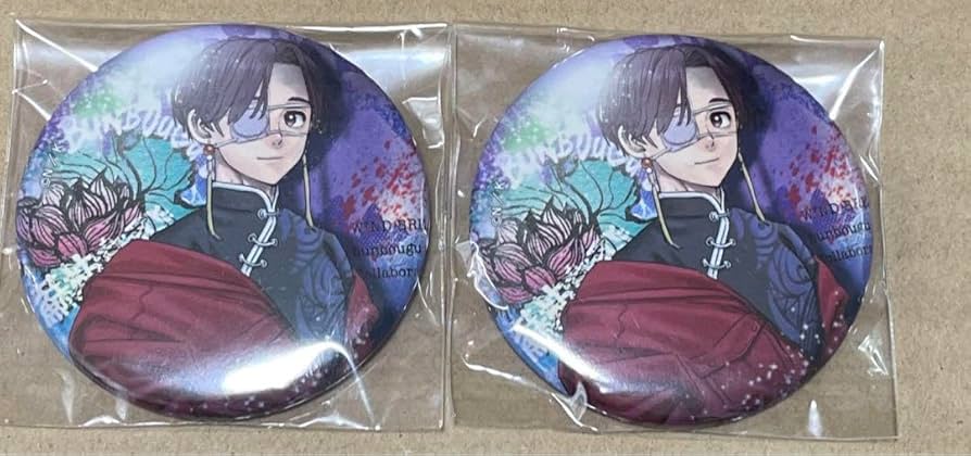 wind breaker ウィンブレ 缶バッジ 文房具カフェ 8個 蘇枋隼飛