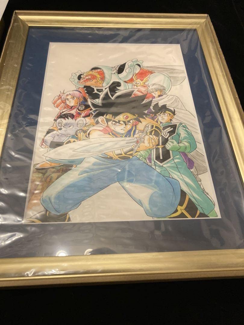 ダイの大冒険 キャラファイングラフ 額装複製原画 ダイの大冒険 キャラ