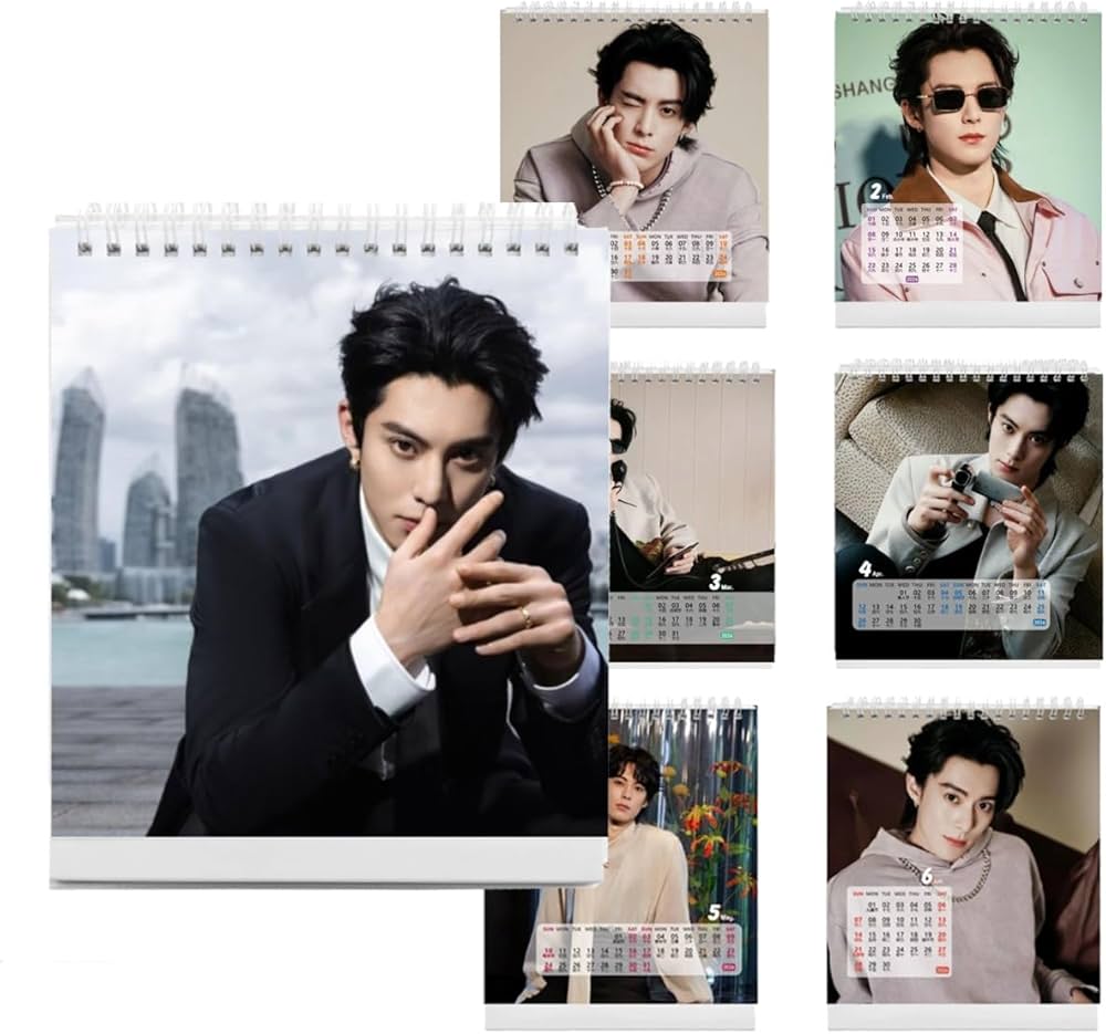 Amazon.co.jp: ワンホーディー カレンダー 2026年 王鶴棣 卓上