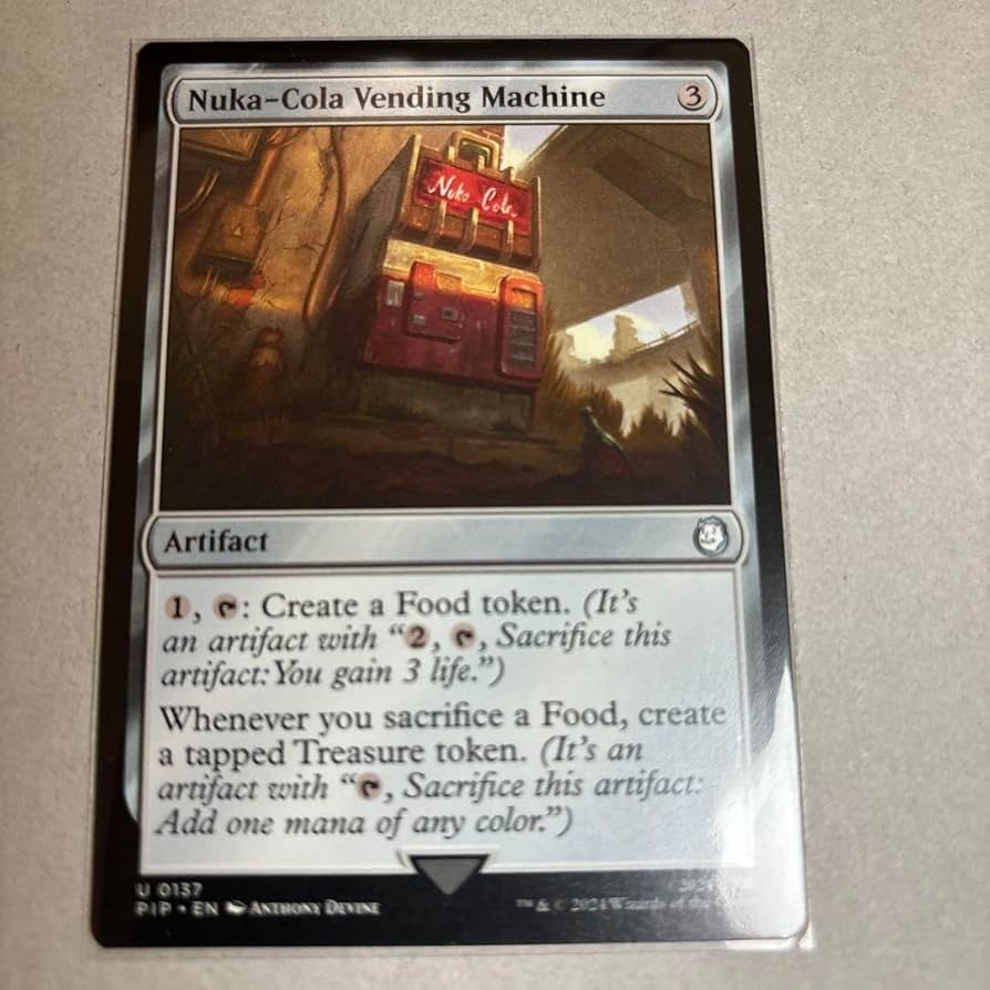 MTG ヌカコーラ自動販売機 サージFoil Fallout MTG ヌカコーラ自動販売