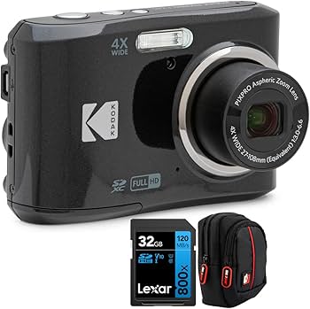 Amazon.com : Kodak FZ45BK PIXPRO FZ45 16MP Digital Camera, Black