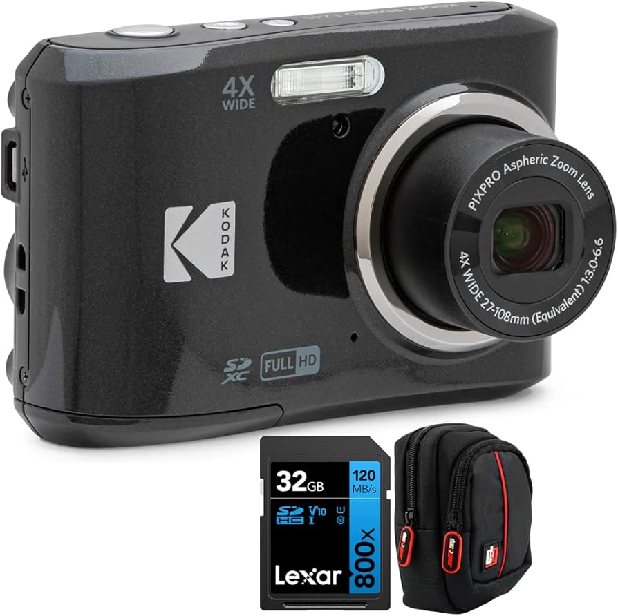 Amazon.com : Kodak FZ45BK PIXPRO FZ45 16MP Digital Camera, Black