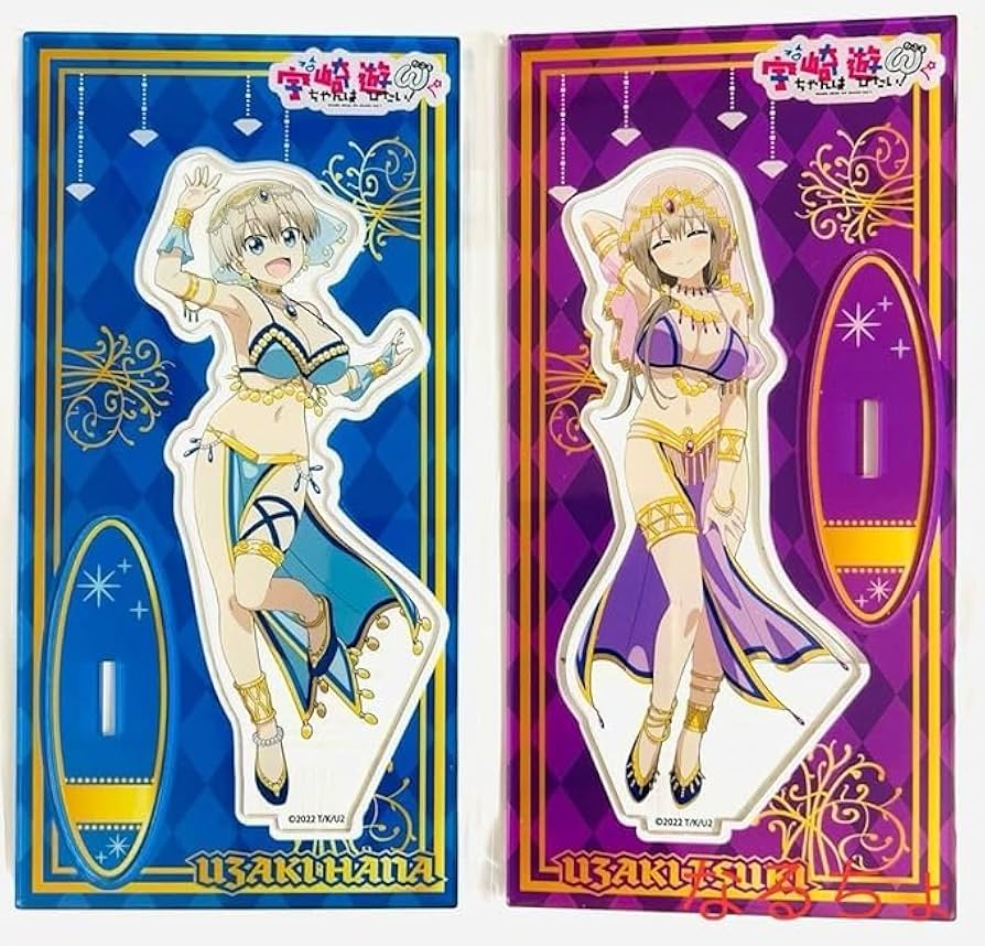 宇崎ちゃんは遊びたい 描き下ろし アクリルボード セット 宇崎ちゃんは