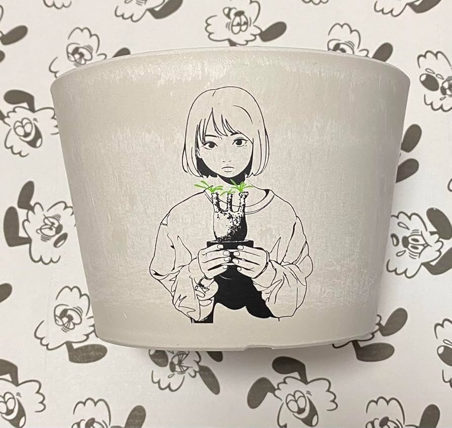 backsideworks 陶器製 植木鉢(金) ステッカーセット バックサイド