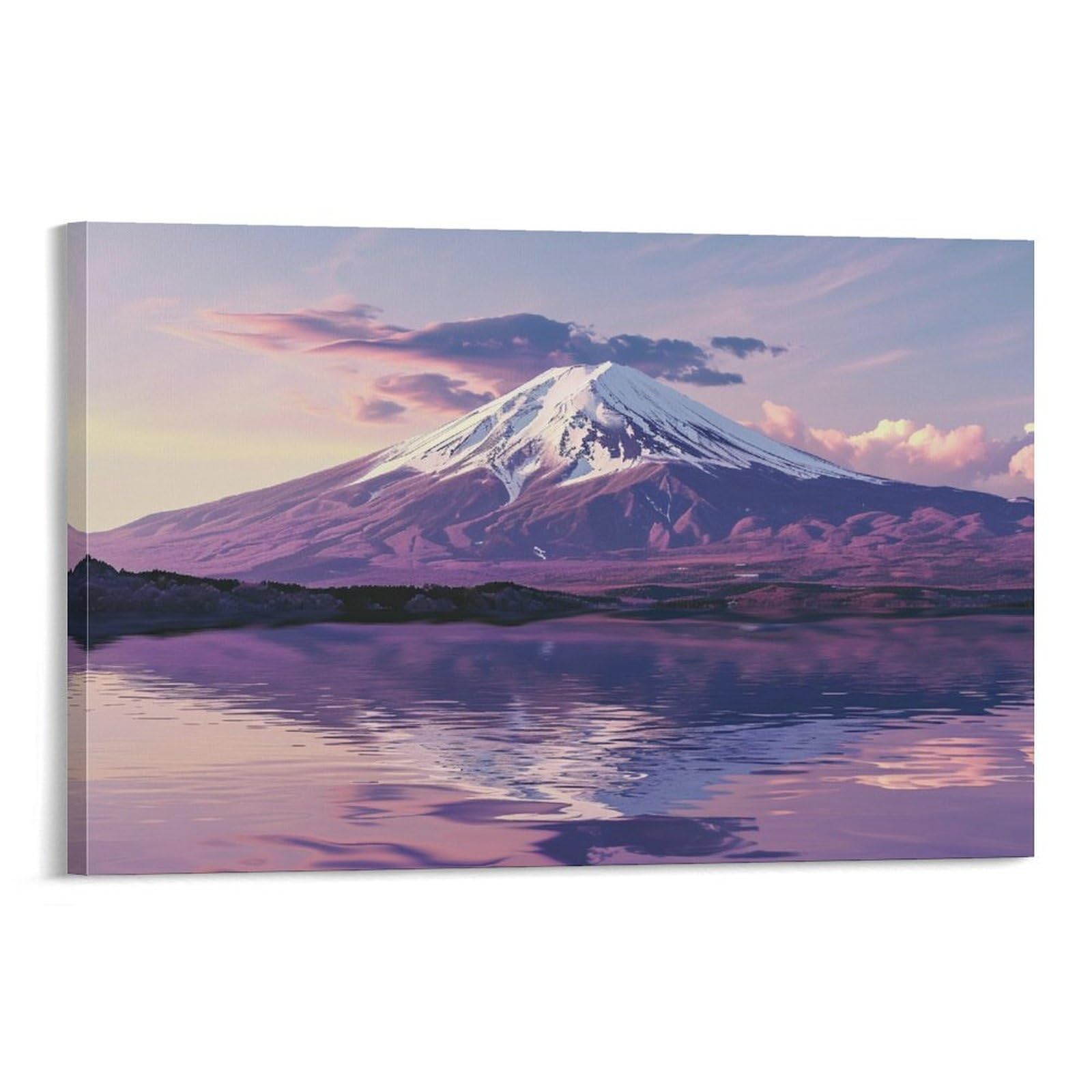 絵画】風景画 原画「富士山の見える風景」 絵画】風景画 原画「富士山