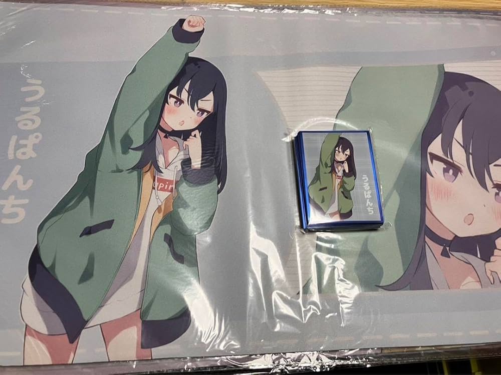 白詰草 ぶいすぽっ！ スリーブ プレイマット 一ノ瀬うるは Amazon.co.jp: