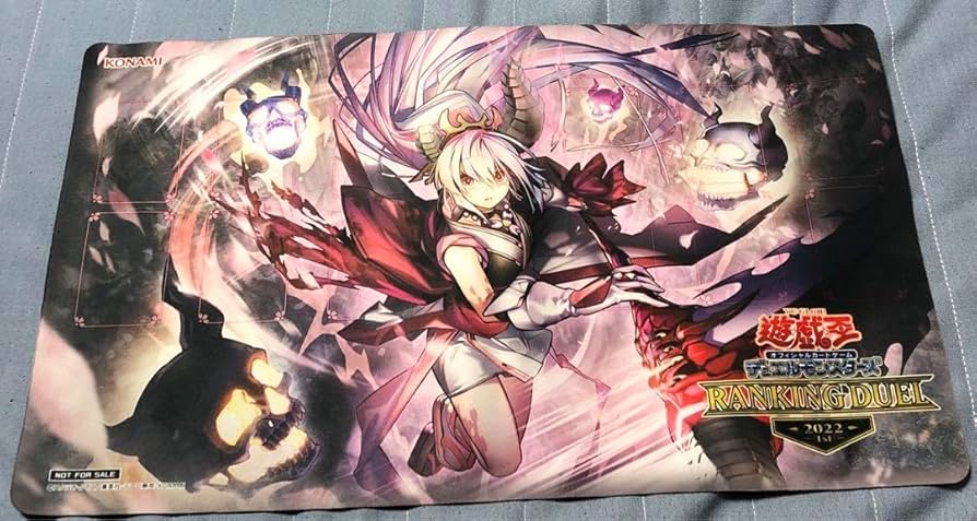 遊戯王 OCG 公式 プレイマット 現世離レ カクリヨノチザクラ