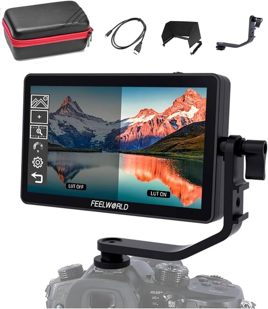 FEELWORLD F6 Plus V2 専用モニターケージ付き FEELWORLD Monitor de