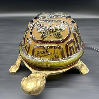 エミールガレ 真鍮台座 ランプ 1灯照明 カメオ彫り 被せガラス 高さ