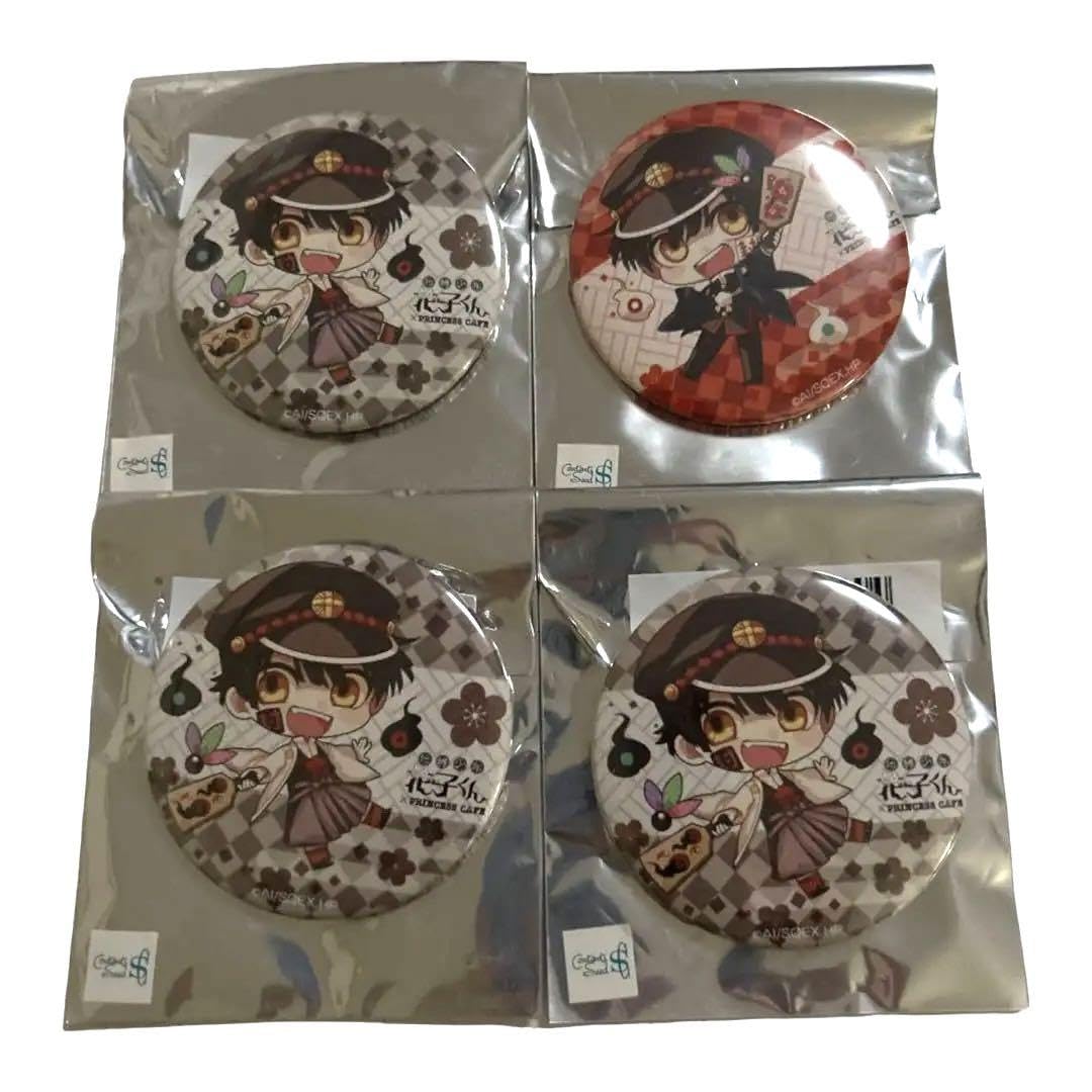 地縛少年花子くん 10周年ミュージアム 缶バッジ 柚木司 つかさ 地縛