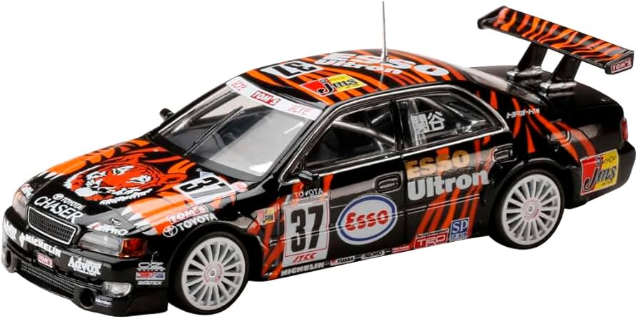Amazon | HJR64 1/64 ESSO TOM'S チェイサー (#37) 1998 JTCC 完成品