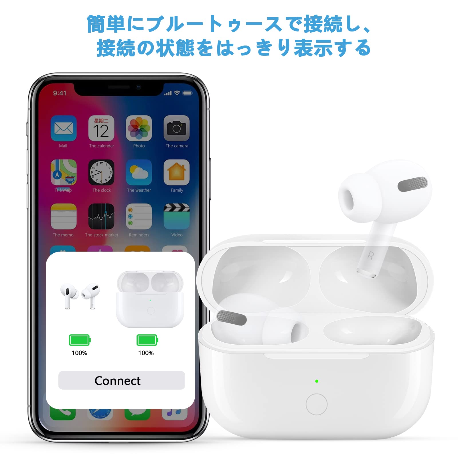 Amazon | Airpods Pro 充電ケース エアーポッズ プロ 充電器 Airpods