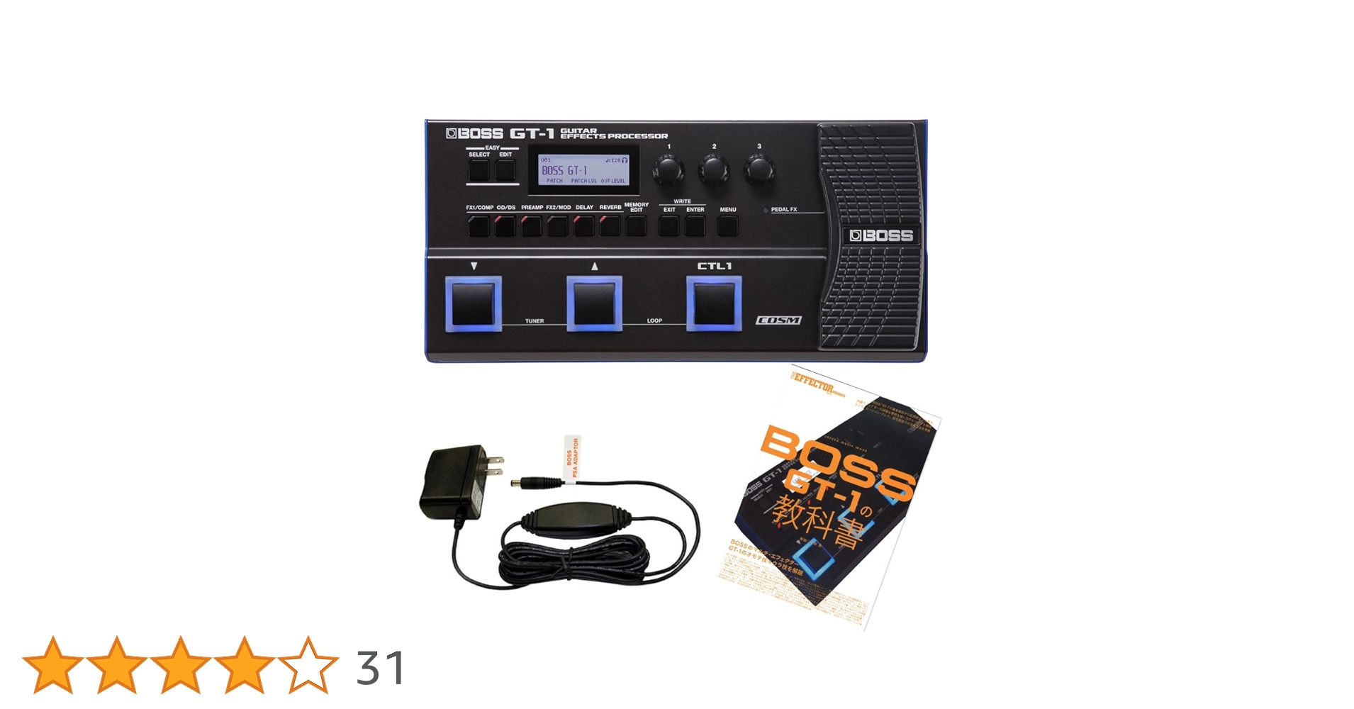 BOSS GT-1 ACアダプター付き 箱あり 【公式通販】