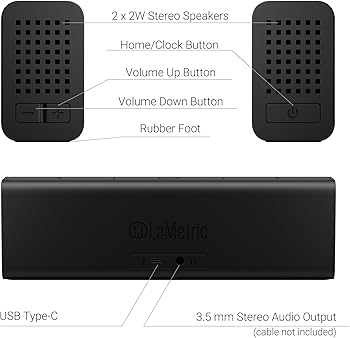 Amazon.co.jp: LaMetric Time アプリ付きWi-Fi時計 : ホーム＆キッチン