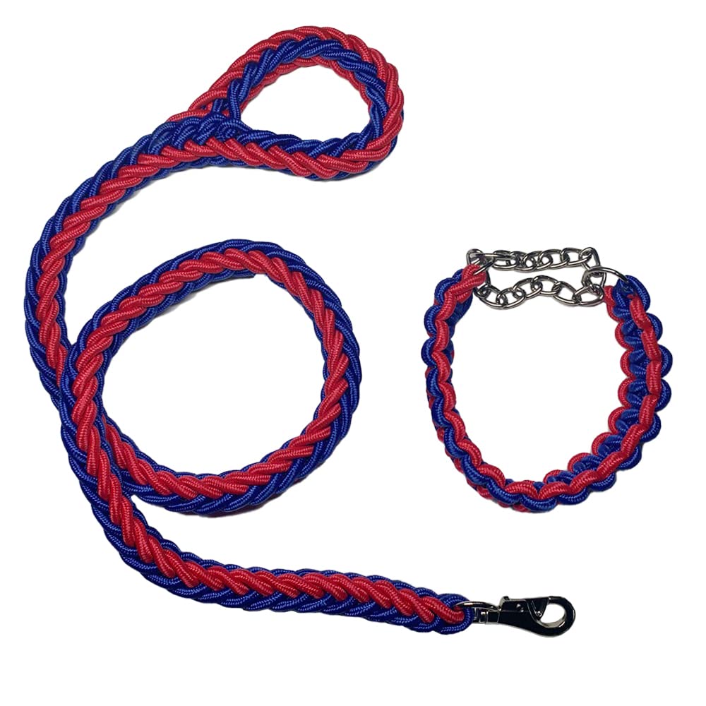 Amazon | DOG WooF 極太 パラコード 犬 リード ハーフチョーク 首輪