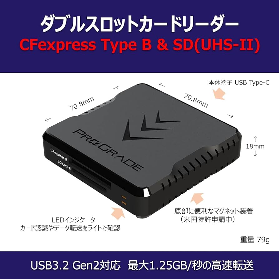 Amazon.co.jp: ProGrade Digital [CFexpress Type B/SD] USB3.2Gen2