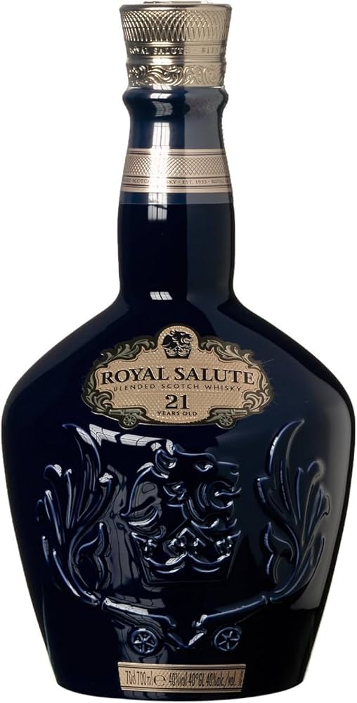 Amazon.co.jp: ロイヤルサルート 21年 青ボトル (シーバスリーガル) 40