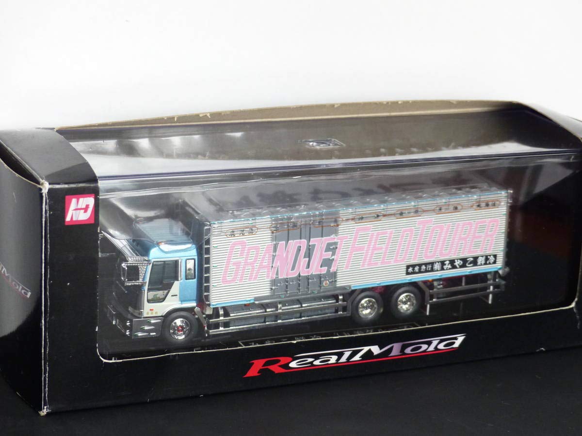 1/72 リアルモールド みやこ鮮冷 丸美グループ 大型トラック ミニカー