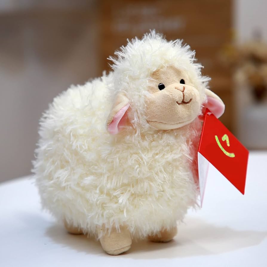 Amazon.co.jp: 羊 ぬいぐるみ ヒツジ 抱き枕 25cm リアル 羊人形