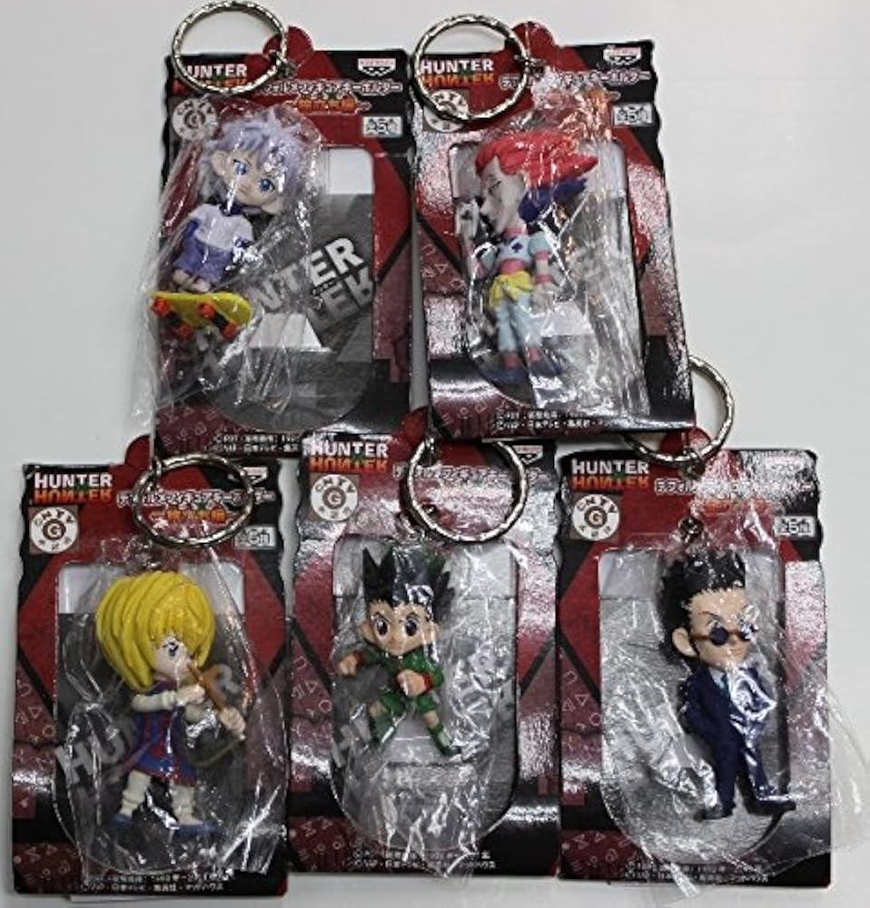 HUNTER×HUNTER ハンター×ハンター フィギュアキーホルダー Amazon.co