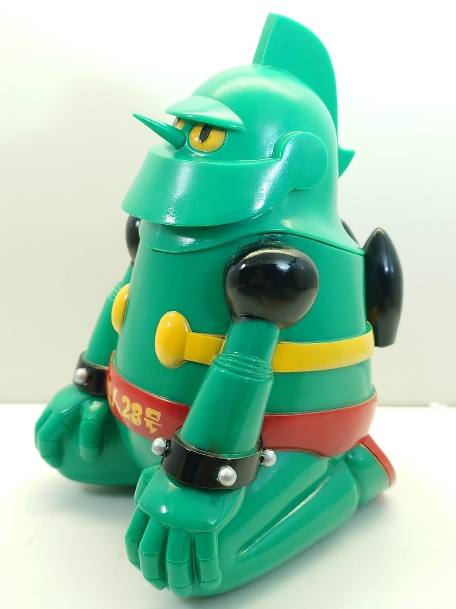鉄人28号 1997年光文社プレゼント 飛びポーズ貯金箱 ソフトビニールM1