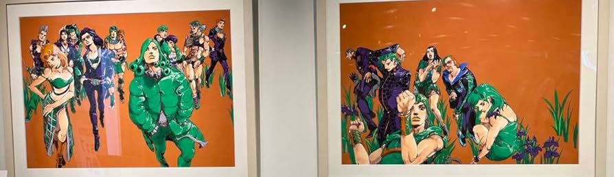 荒木飛呂彦原画展 高級複製原画 キービジュアル 金沢 長崎 ジョジョ展