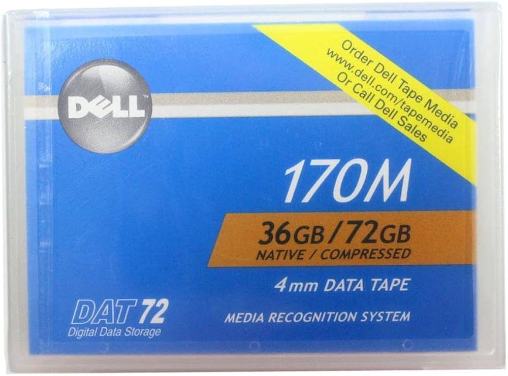 Amazon | DELL DAT72 データテープカートリッジ 36/72GB W3552 0W3552