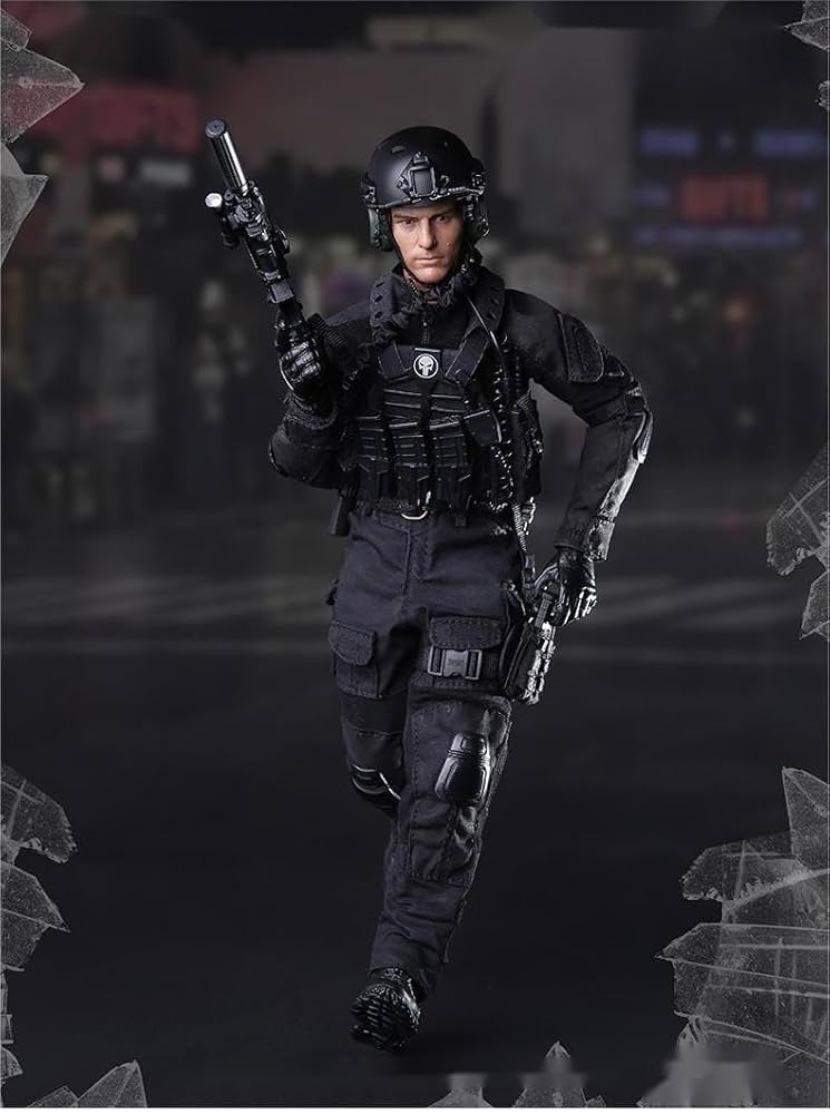 1/6 12インチ特殊部隊ブラックオプス女性隊員フィギュア CS44 18880