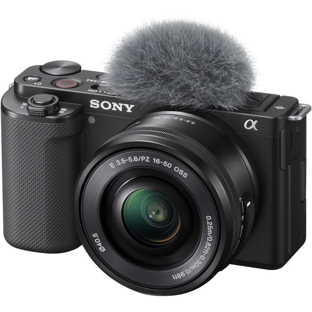 Amazon.com : Sony ZV-E10 Mirrorless Camera Black with 16-50mm