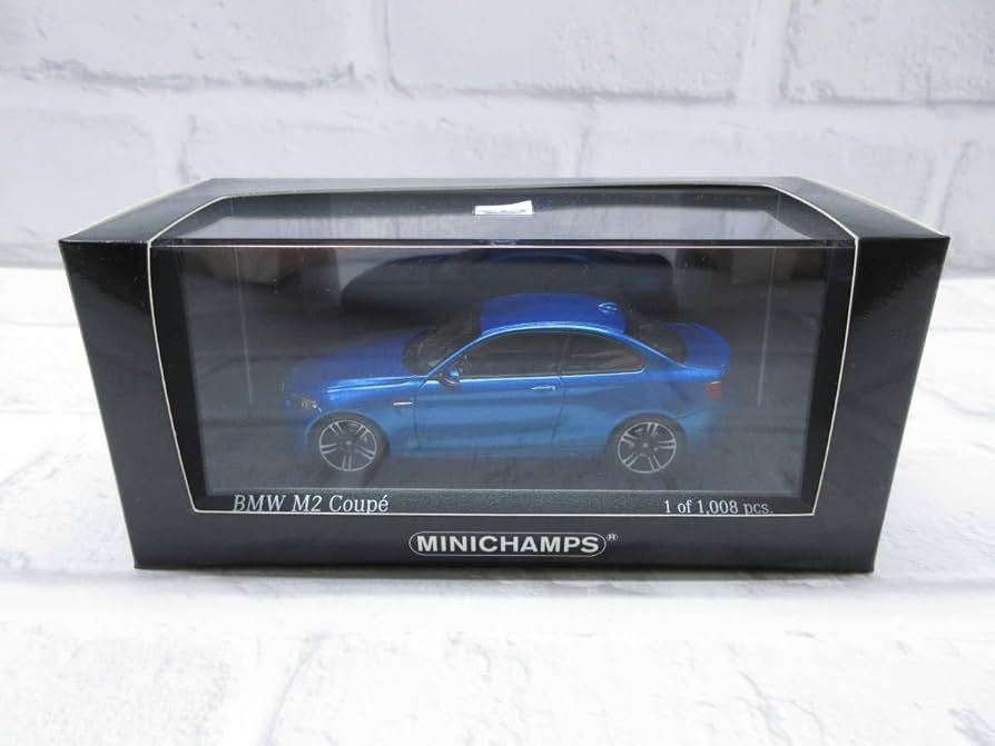Amazon | ミニカー 1/43 ミニチャンプス BMW M2 クーペ 2016 ブルー