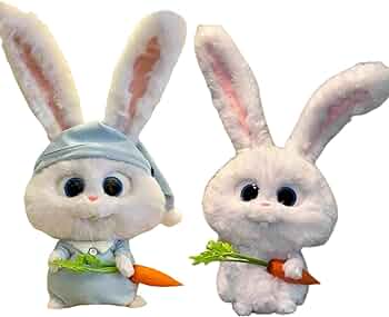 村上 ニンジンを持った顔の小さい変なウサギw 61PaS5EcyYL.jpg_BO30