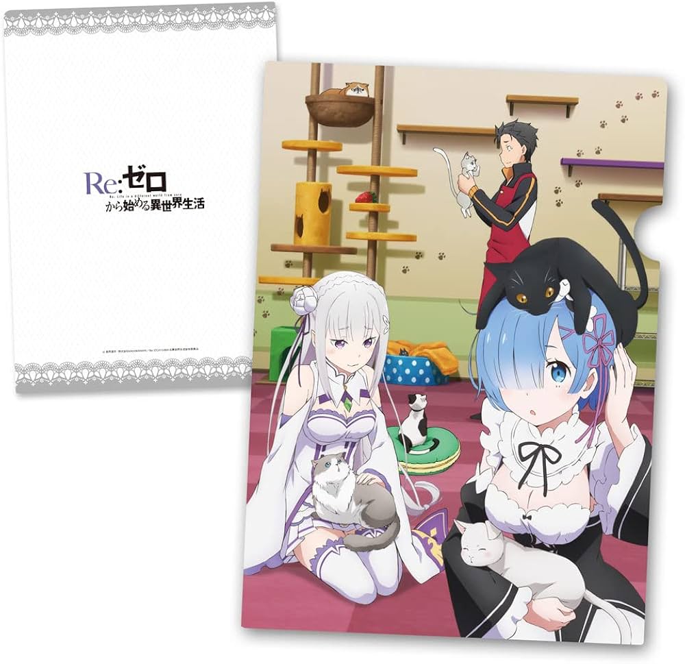 Amazon.co.jp: Re：ゼロから始める異世界生活 クリアファイル B