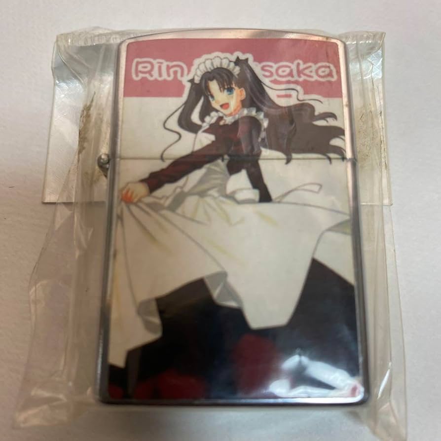 フェイト遠坂凛メイド服美少女オイルライターzippo 風FZ12 フェイト 美