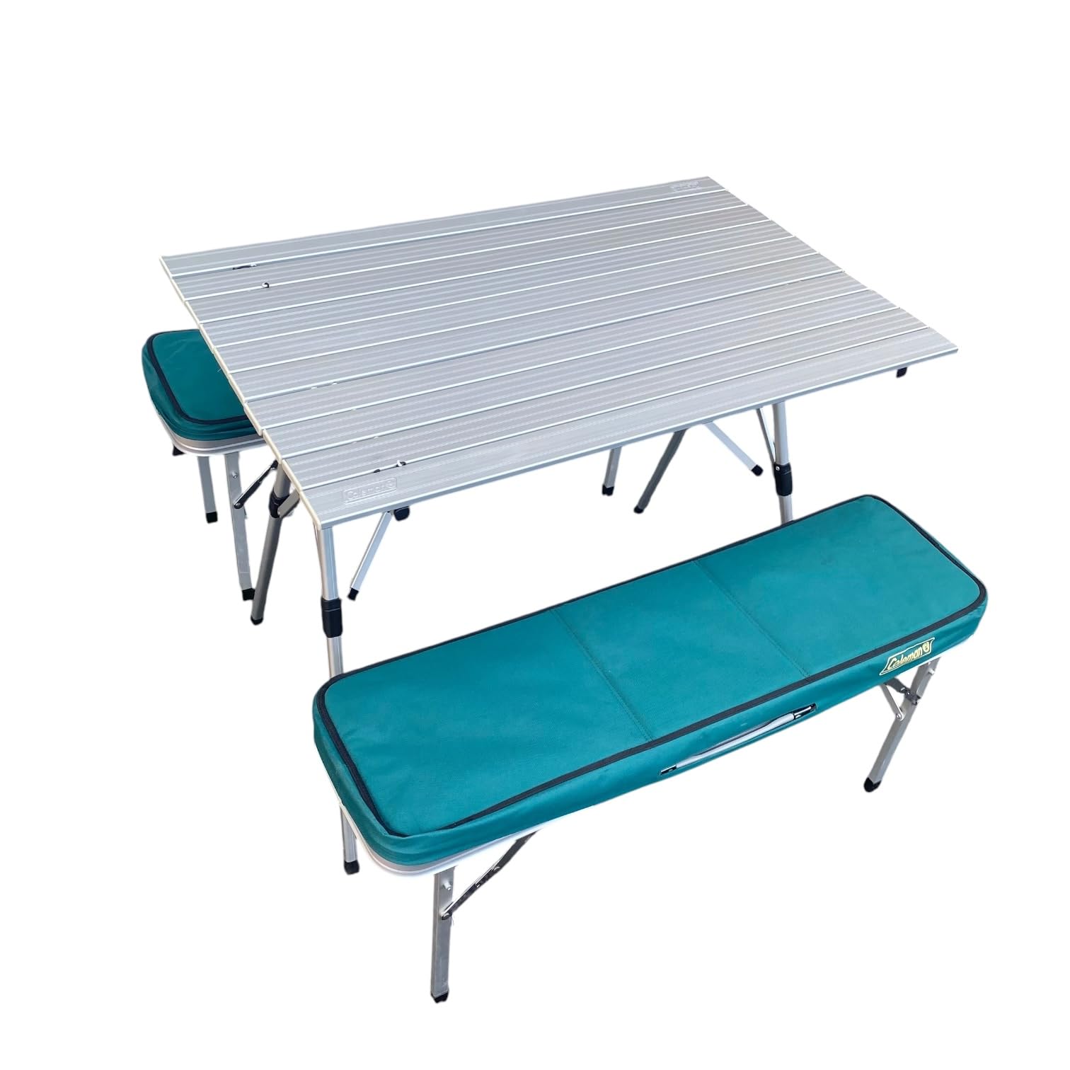 Coleman 折りたたみテーブル＆ベンチセット Amazon | コールマン