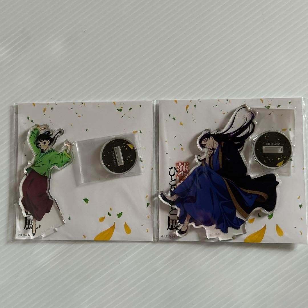 薬屋のひとりごと アクリルスタンド 缶バッジ セット 壬氏 猫猫 薬屋の