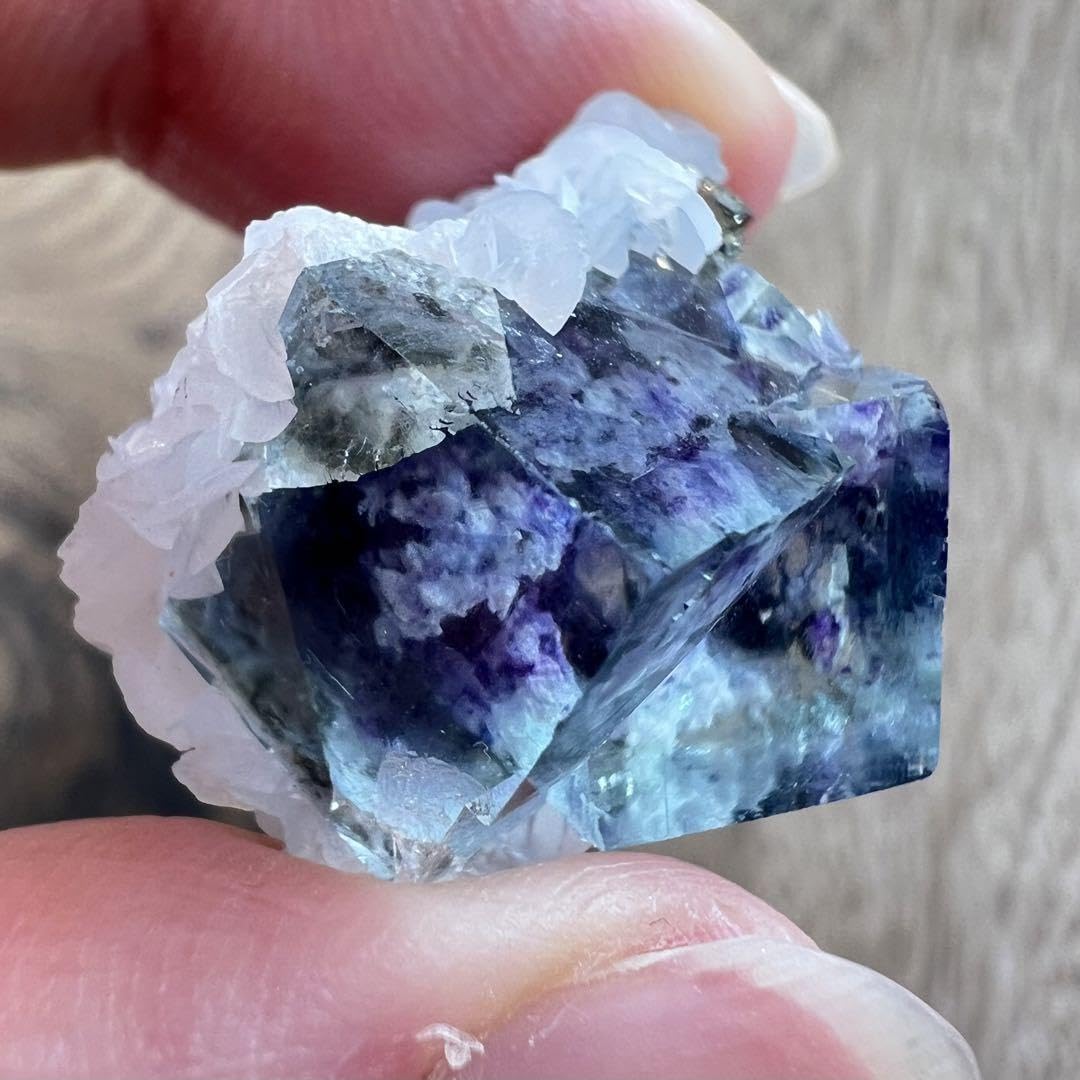 フローライト バライト R70 共生 鉱物 標本 原石 【公式通販】