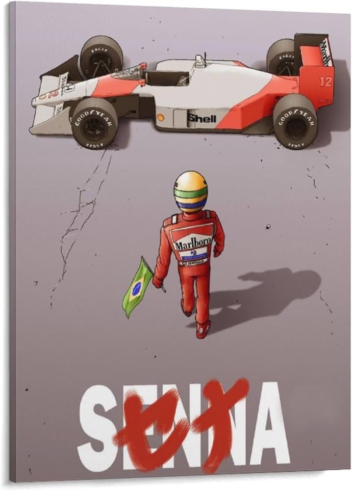 アイルトンセナ 写真パネル2枚セット