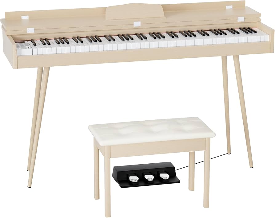 Amazon.com: HEXANT 88- Key Hammer Weighted Digital Keyboard Piano