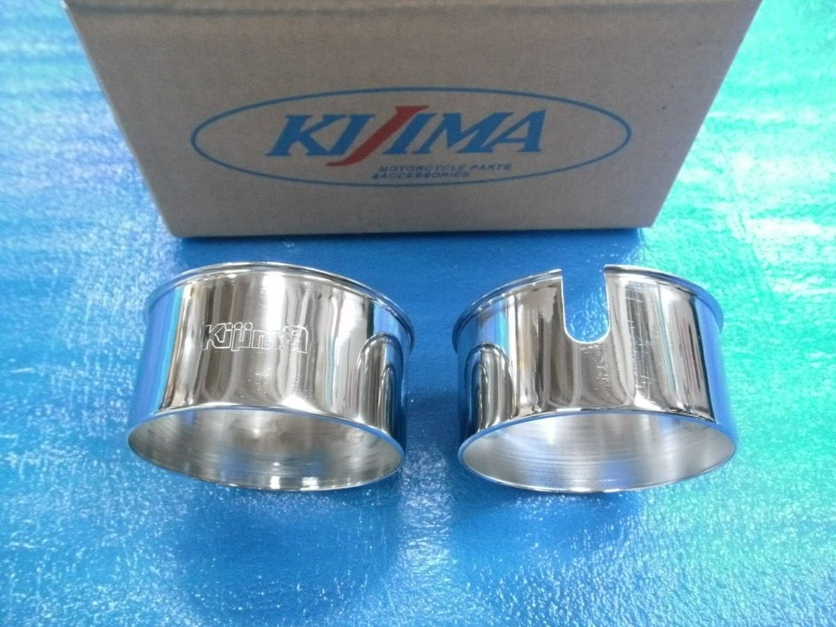 GS400 GS425 RG250 キジマ製刻印入りメッキメーターカバー