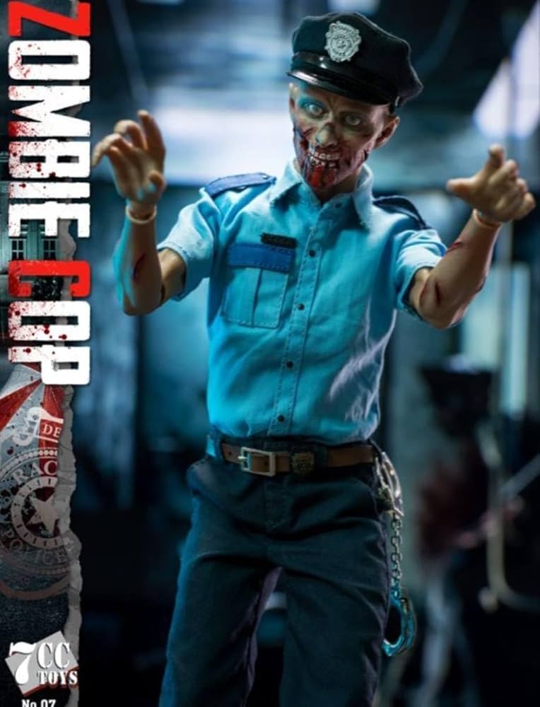 Amazon.co.jp: 1/6 ゾンビ 警官 アクションフィギュア バイオハザード