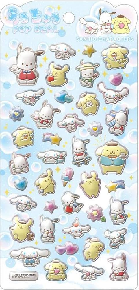 サンリオうるちゅるポップシール11種コンプリート 楽天市場】サンリオ