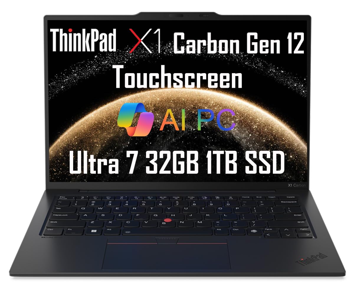 Amazon.com: Lenovo ThinkPad X1 Carbon Gen 12 Laptop (14