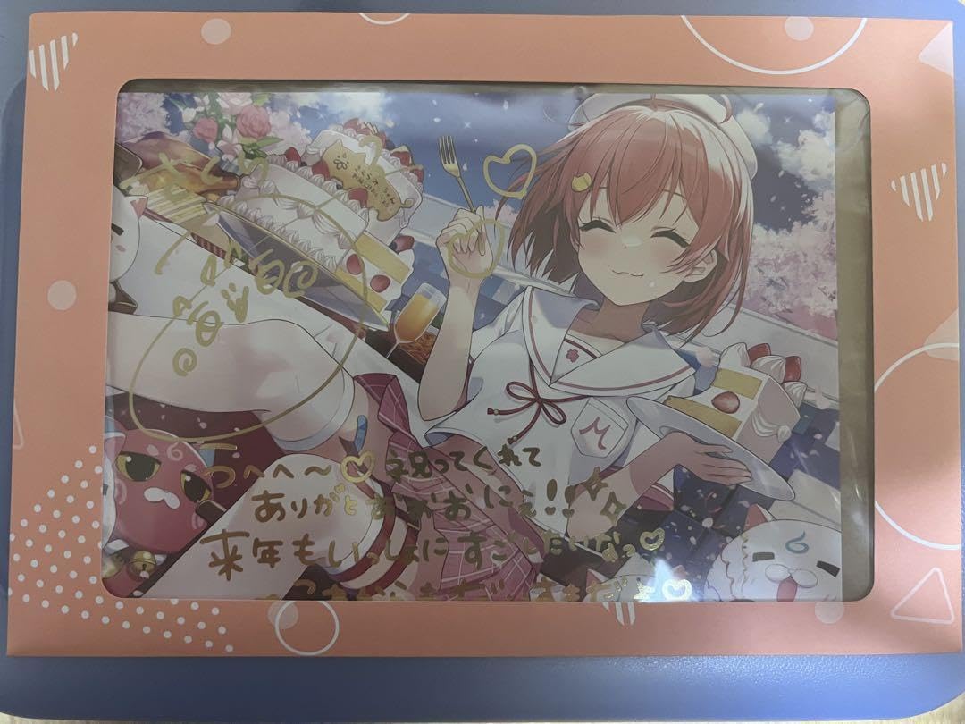 さくらみこ 誕生日記念ボイス 2020 直筆サインポストカード&アクリル