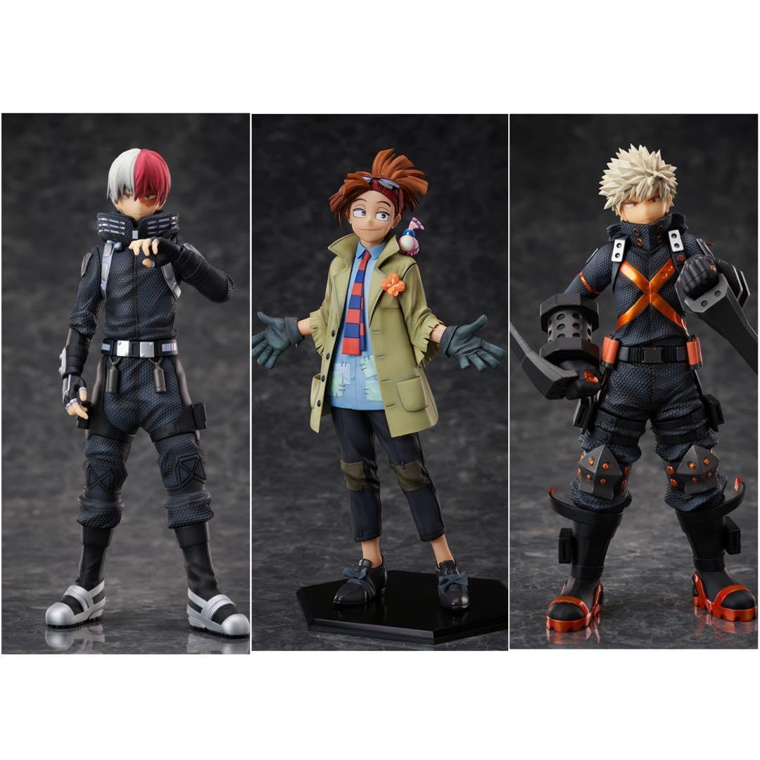 ヒロアカ 緑谷出久 爆豪勝己 轟焦凍 ロディ フィギュア 1/8 WHM