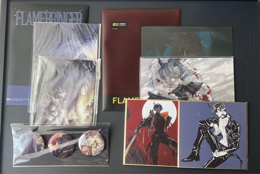 アークナイツ エンカク グッズ 虎三 vol.1 + vol.2 + 缶バッジ アーク