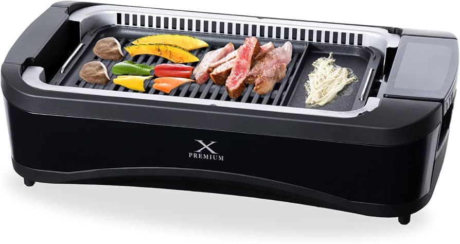Amazon.co.jp: [山善] 煙の少ない 焼肉プレート XGRILL PREMIUM ワイド