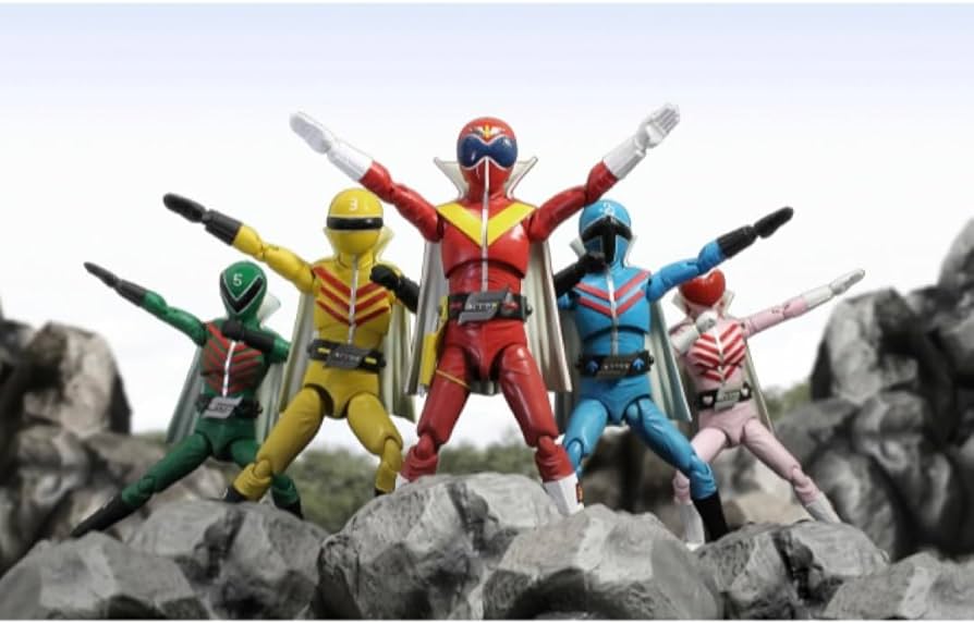 Amazon.co.jp: HAF「秘密戦隊ゴレンジャー」5体セット エヴォリュー